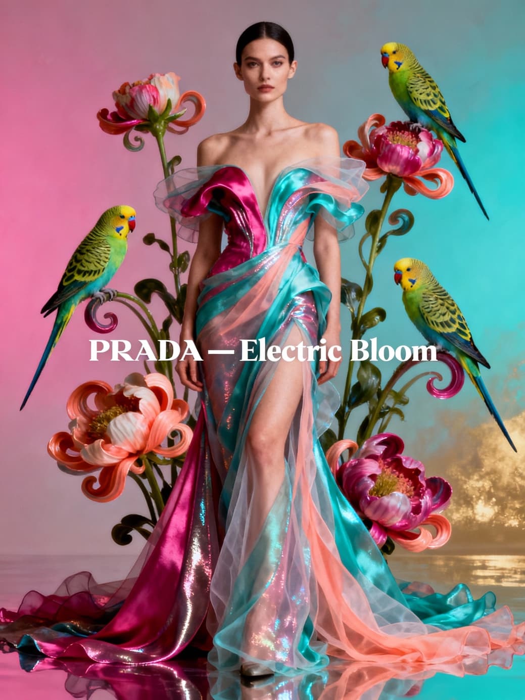 PRADA — AI Couture Campaign: Nature, Light & Emotion
