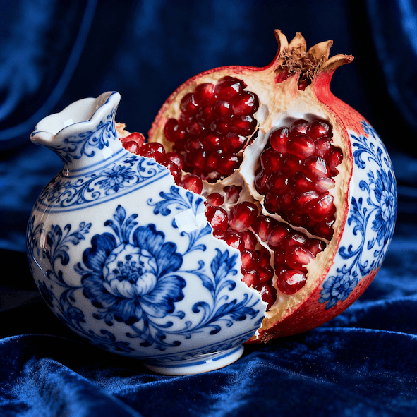 Porcelain Dreams — AI Still Life Series - Additional view 1